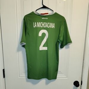 Green Soccer Jersey with Number 2